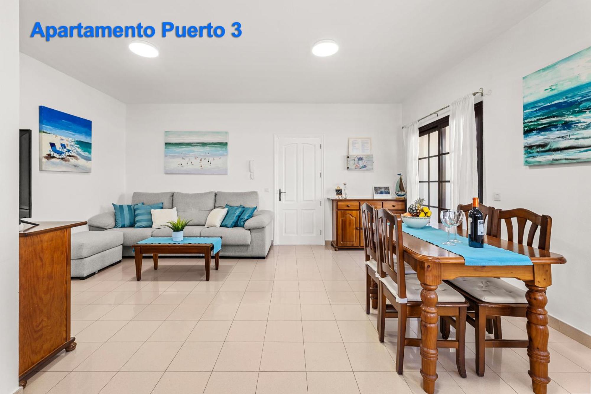 Apartamentos Puerto 1, 2 Y 3 Playa Blanca  Rum bild