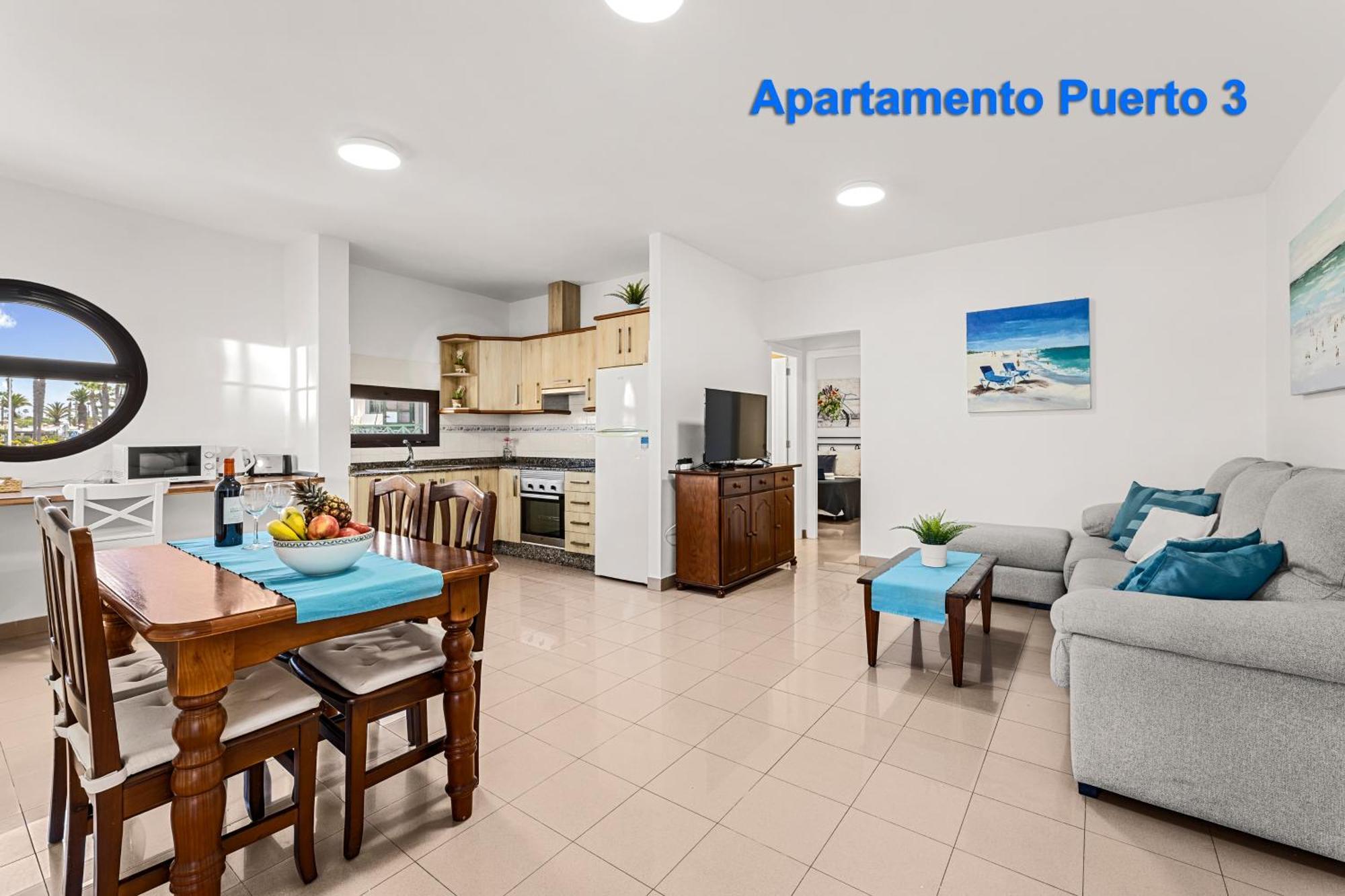 Apartamentos Puerto 1, 2 Y 3 Playa Blanca  Rum bild